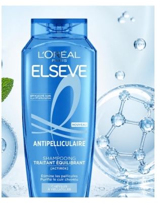 L'Oréal Paris Elseve Antipelliculaire Shampoing Traitant et Équilibrant 300 ml