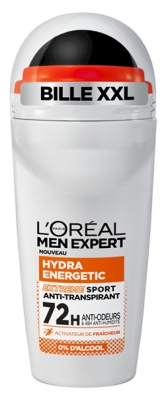 L'Oréal Paris Men Expert Hydra Energetic Déodorant Anti-Transpirant Extreme Sport Bille XXL 50 ml
