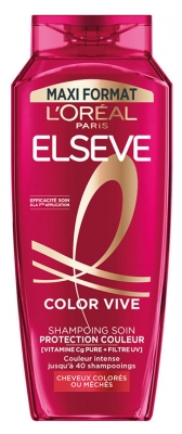 L'Oréal Paris Elseve Color Vive Champô Cuidado Proteção Cor 500 ml