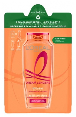 L'Oréal Paris Elseve Dream Long Shampoing Reconstructeur Eco-Recharge 250 ml