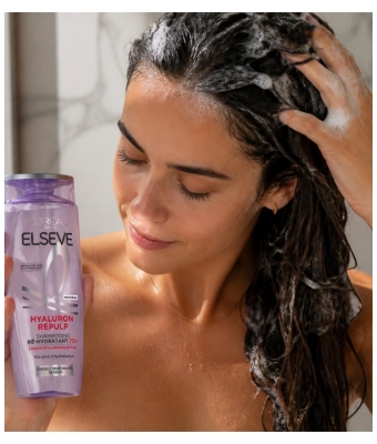 L'Oréal Paris Elseve Hyaluron Repulp Shampoing Ré-Hydratant 72H 250 ml