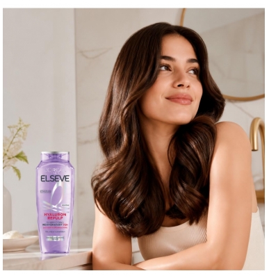 L'Oréal Paris Elseve Hyaluron Repulp Shampoing Ré-Hydratant 72H 250 ml