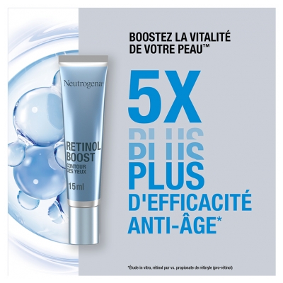 Neutrogena Retinol Boost Contour des Yeux Anti-Âge 15 ml