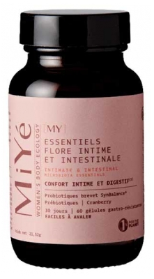 MiYé [MY] Essentiels Flore Intime et Intestinale 60 Gélules