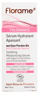 Florame Tolérance Økologisk Fugtgivende Beroligende Serum 30 ml