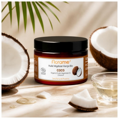 Florame Huile Végétale Vierge Coco Bio 125 ml
