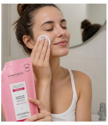 Garancia Source Micellaire Enchantée Micellair Reinigingswater Rose D'Antan Eco-Refill 400 ml