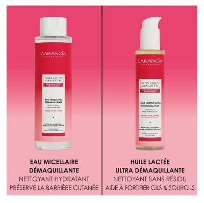 Garancia En Deux Coups de Baguette Eau Micellaire Démaquillante Éco-Recharge 400 ml