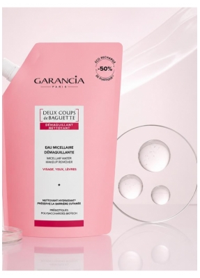 Garancia Source Micellaire Enchantée Micellair Reinigingswater Rose D'Antan Eco-Refill 400 ml
