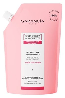 Garancia Source Micellaire Enchantée Micellair Reinigingswater Rose D'Antan Eco-Refill 400 ml