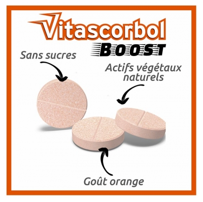 Vitascorbol Boost Booster 20 Comprimés Effervescents
