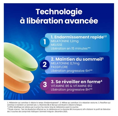 Valdispert Sommeil Intégral 30 Comprimés Bicouches