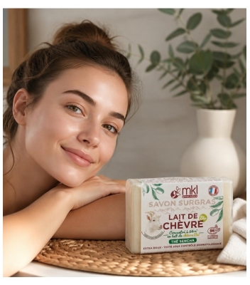 MKL Green Nature Biologische Geitenmelk Zeep Sencha Thee 100 g