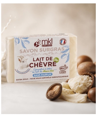 MKL Green Nature Organic Goat Milk Unscented Superfatting Soap 100 g