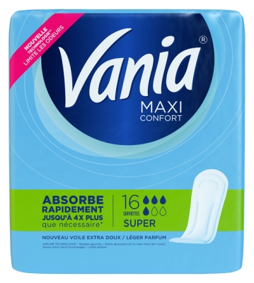 Vania Maxi Komfort Super 16 Salvetes