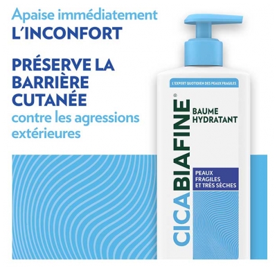 CicaBiafine Baume Hydratant Anti-Dessèchement Lot de 2 x 400 ml