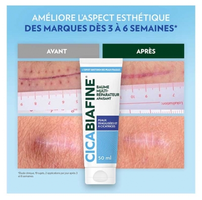 CicaBiafine Baume Multi-Réparateur Apaisant 50 ml