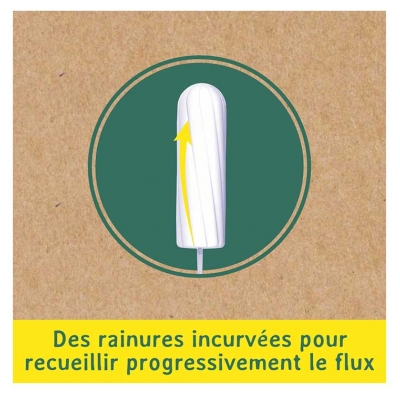 Nett 100% Coton Bio 16 Tampons Normal