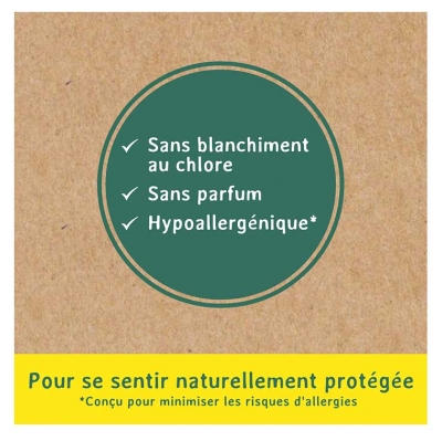 Nett 100% Coton Bio 16 Tampons Normal