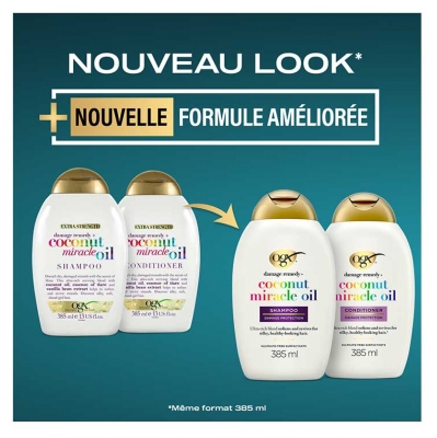 Ogx Shampoing Huile Miracle Coco 385 ml