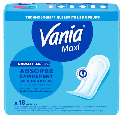 Vania Maxi Komfort Normal 18 Damenbinden