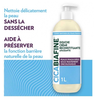 CicaBiafine Douche Lavante Reconstituante Apaisante 1 L