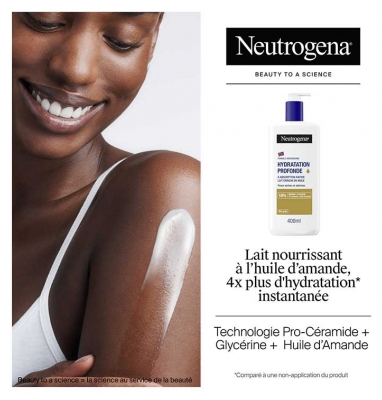 Neutrogena Hydratation Profonde Lait Enrichi en Huile 400 ml
