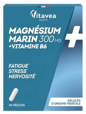 Vitavea Magnésium Marin + Vitamines B6 30 Gélules