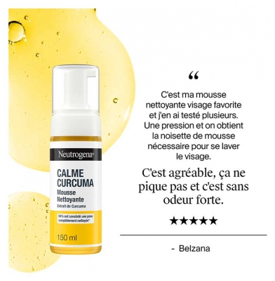 Neutrogena Calme Curcuma Mousse Nettoyante 150 ml