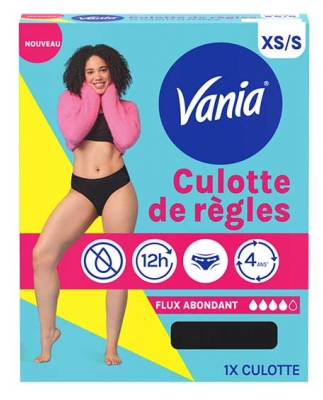 Calcinha Menstrual Vania Fluxo Abundante 1 Calcinha