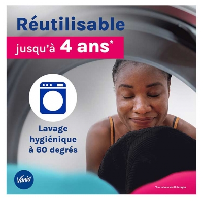 Vania Culotte de Règles Flux Abondant 1 Culotte - Taille : M/L