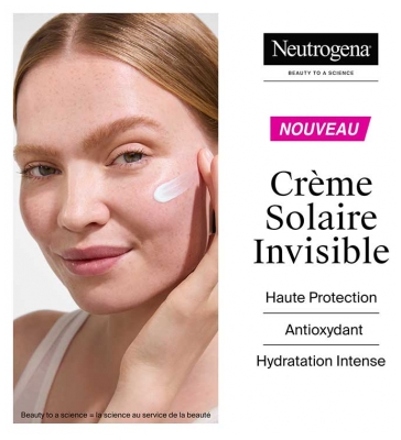 Neutrogena Ultra Sheer Crème Invisible Solaire Hydratation SPF50 50 ml