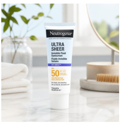 Neutrogena Ultra Sheer Fluide Invisible Solaire Age Shield SPF50 50 ml