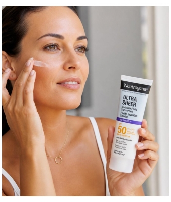 Neutrogena Ultra Sheer Invisible Fluid Age Shield SPF50 50 ml