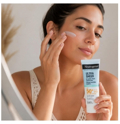 Neutrogena Ultra Sheer unsichtbares Sonnenfluid Oil Control SPF50+ 50 ml