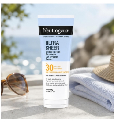 Neutrogena Ultra Sheer Lait Invisible Solaire SPF30 200 ml