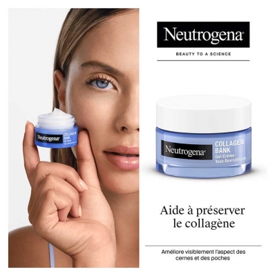 Neutrogena Collagen Bank Gel-Crème Yeux Revitalisant 15 g