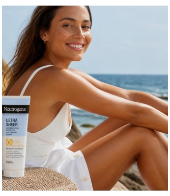 Neutrogena Ultra Sheer Lait Invisible Solaire SPF50 200 ml