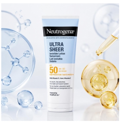 Neutrogena Ultra Sheer Lait Invisible Solaire SPF50 200 ml