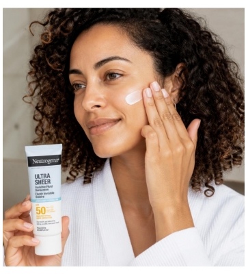 Neutrogena Ultra Sheer Invisible Fluid Sun Hydration SPF50 50 ml