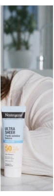 Neutrogena Ultra Sheer Invisible Fluid Sun Hydration SPF50 50 ml