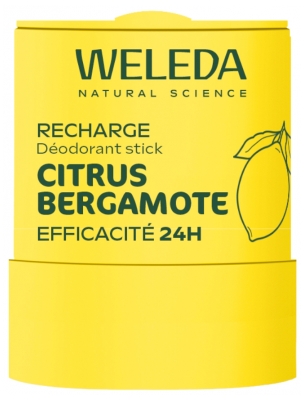 Weleda Citrus Bergamot 24H Deodorant Stick Refill 50 g