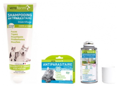 Vetoform Routine Antiparasitaire Chat et Habitat