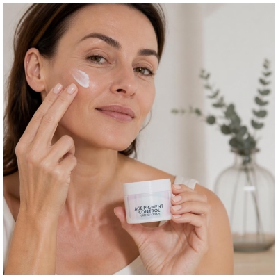 Institut Esthederm Age Pigment Control Crème Éclaircissante Anti-Taches Anti-Rides Recharge 50 ml