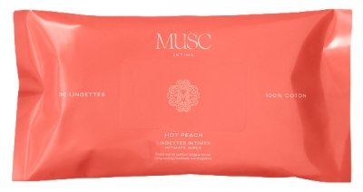 Musc Intime Toalhetes Íntimos Hot Peach 30 Toalhetes
