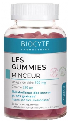 Biocyte Les Gummies Dimagrire 60 Gummies (da consumarsi preferibilmente entro il 30/12/2026)