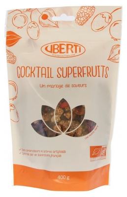 Uberti Cocktail Superfruits Bio 400 g (à consommer de préférence avant le 31/12/2026)