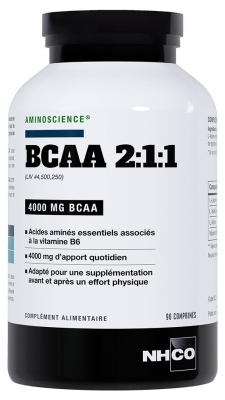 NHCO BCAA 2:1:1 90 Tabletten (mindestens haltbar bis 31.12.2026)