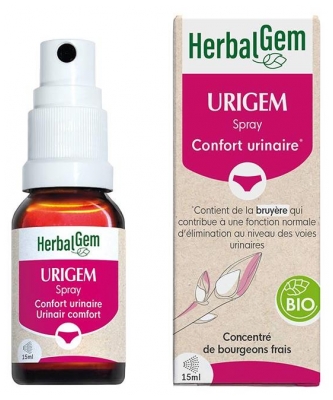 HerbalGem Urigem Spray Bio 15 ml (best before 31/12/2026)