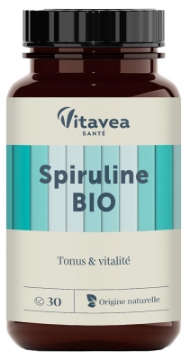 Vitavea Spirulina Organic 30 Tablets (best before 01/01/2027)